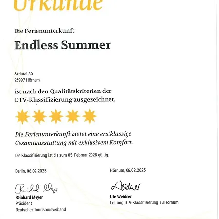 Ferienhaus Endless Summer *